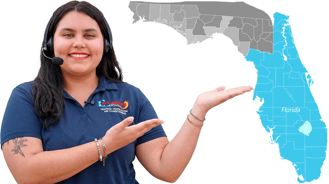 Rolando's HVAC service area across Florida