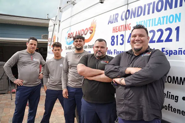 Rolando's HVAC contractor ready to provide service